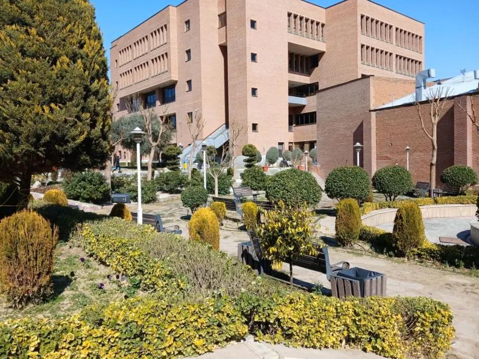 Interior view of Sharif University of Technology campus